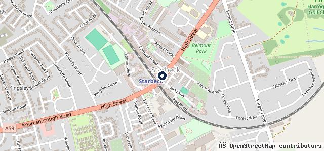 Map showing the location of Staiano Motorcycles Ltd