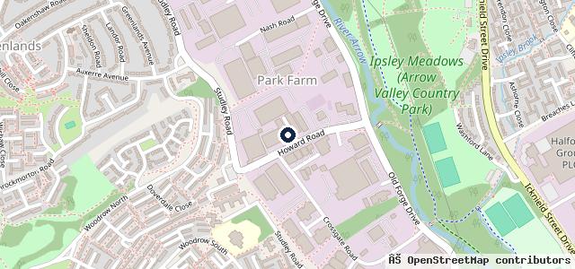 Map showing the location of Stealth Motorcycles Ltd