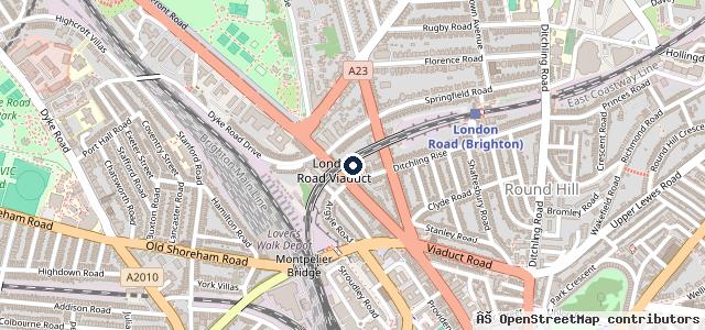 Map showing the location of Strafford self drive
