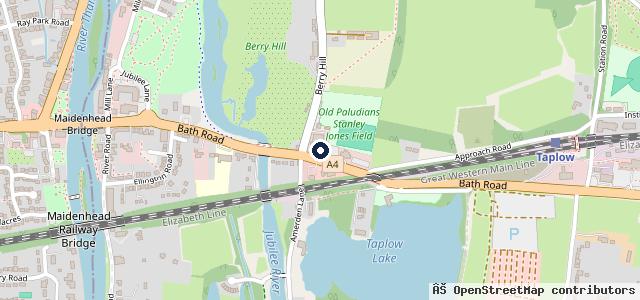 Map showing the location of Sytner Maidenhead BMW