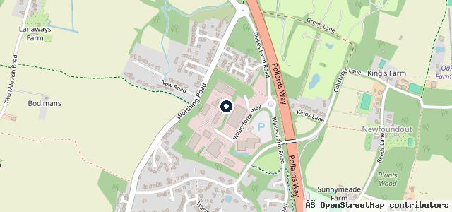 Map showing the location of Neville & More Ltd