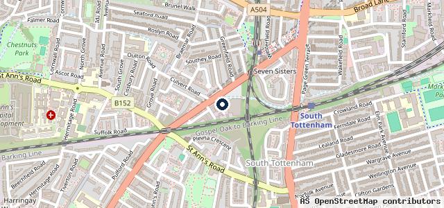 Map showing the location of Terry's Ltd