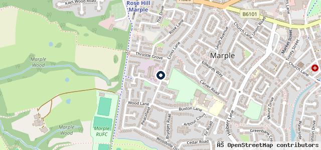 Map showing the location of Turner & Whelan Motors