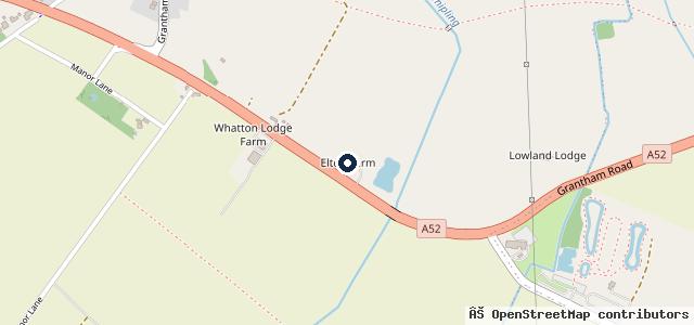 Map showing the location of Tyre Barn - MOT & Service Centre