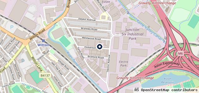 Map showing the location of Westwood MOT Station and Mechanics