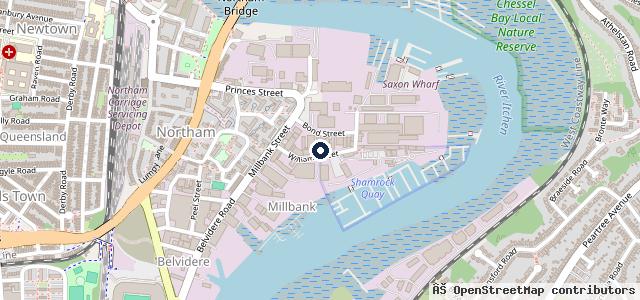 Map showing the location of William Street Services Ltd