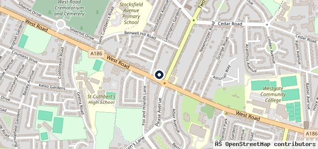 Map showing the location of Wingrove Motor Co Ltd
