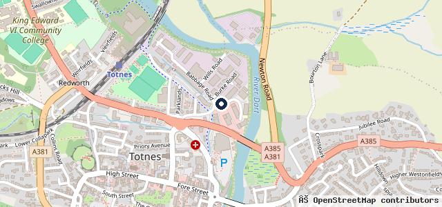 Map showing the location of Woodford