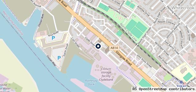 Map showing the location of A for Audi