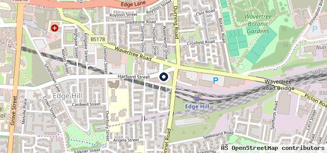 Map showing the location of T8tyres