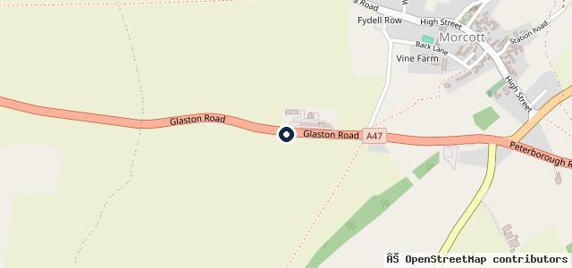 Map showing the location of Adams and Sons Ltd