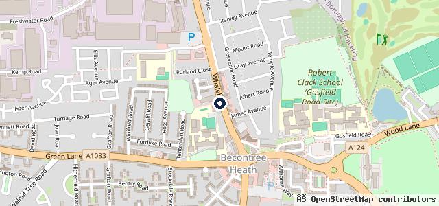 Map showing the location of 1st 4 Garage Services