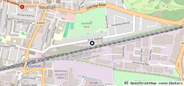 Map showing the location of 1st CHOICE MOT CENTRE