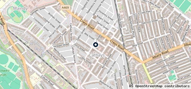 Map showing the location of Ace MOT Station