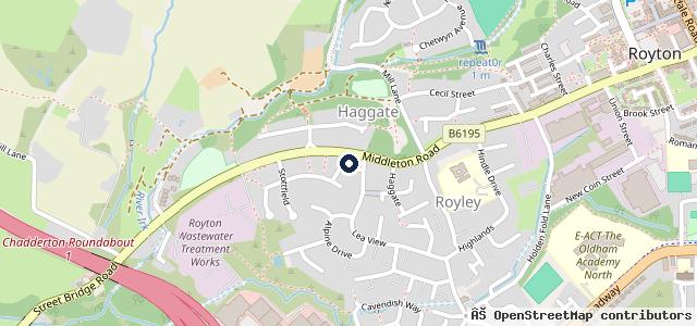 Map showing the location of Autos R US