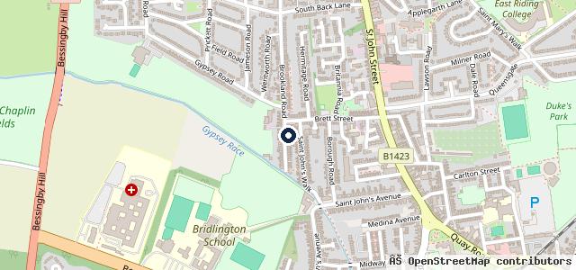Map showing the location of C P Autobodys Ltd