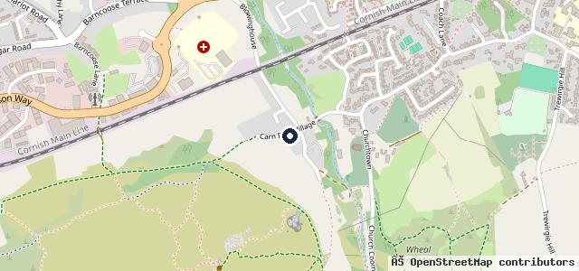 Map showing the location of J Warren & Son