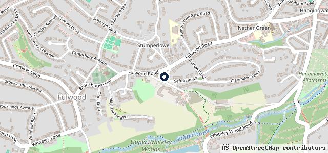 Map showing the location of Ranmoor Motor Company Ltd.
