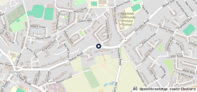 Map showing the location of Cedar Motors Ltd | Leicester