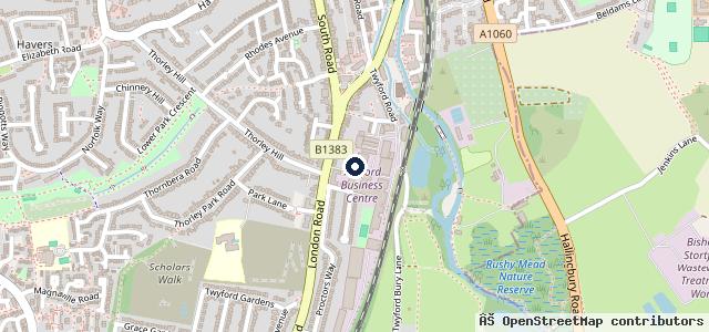 Map showing the location of DC Butler Motorcycles