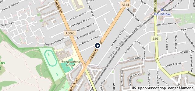 Map showing the location of D N H Autos Ltd