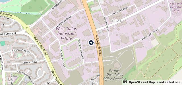 Map showing the location of John Clark BMW Aberdeen