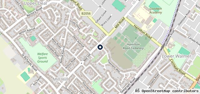 Map showing the location of D M Autos