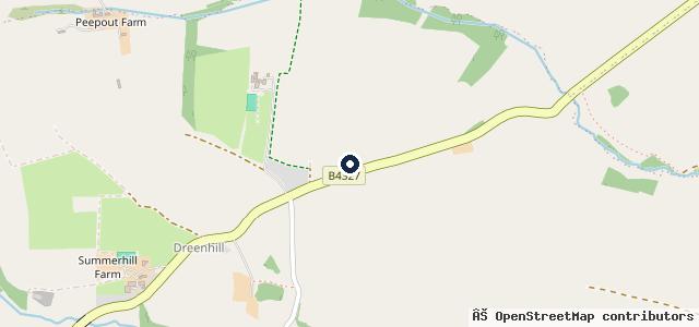 Map showing the location of Dreen Hill Motors Ltd - Haverfordwest