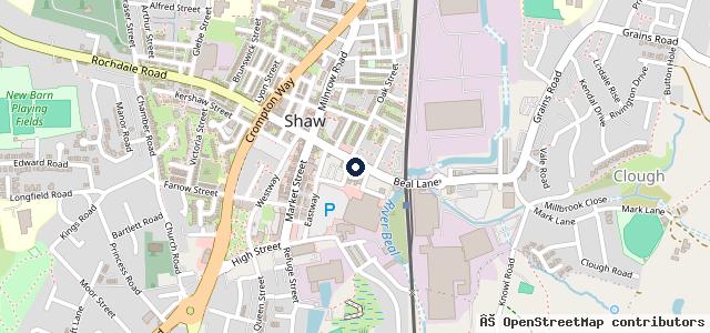 Map showing the location of Duke Street Garage