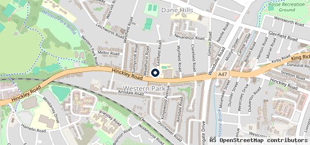 Map showing the location of Eastfield Garage Ltd