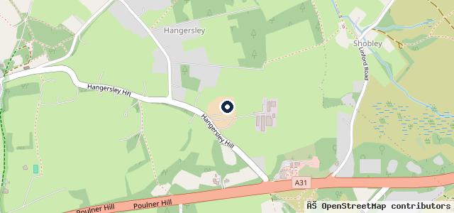 Map showing the location of Forest Corner Garage