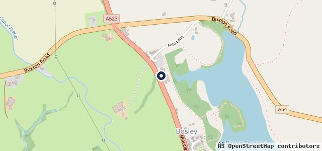 Map showing the location of Froggatts Land Rover & 4x4 Specialists