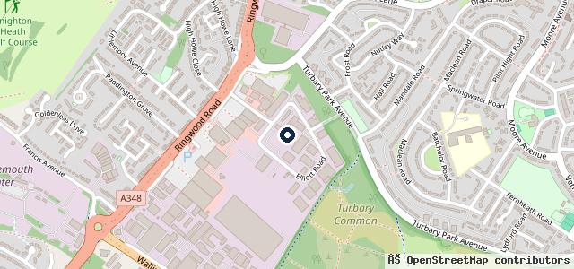 Map showing the location of H P Transport Garages Ltd