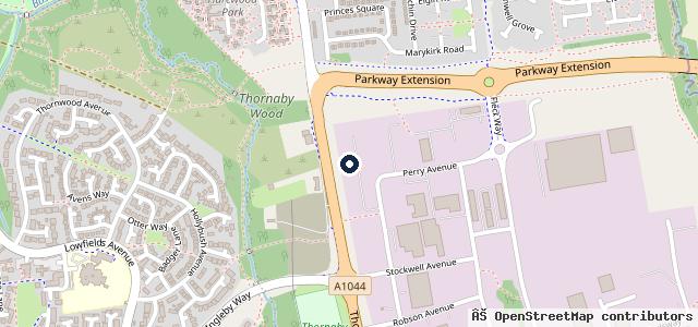 Map showing the location of Ingleby Auto Services