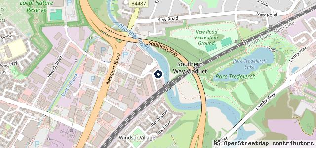 Map showing the location of Discount Tyres