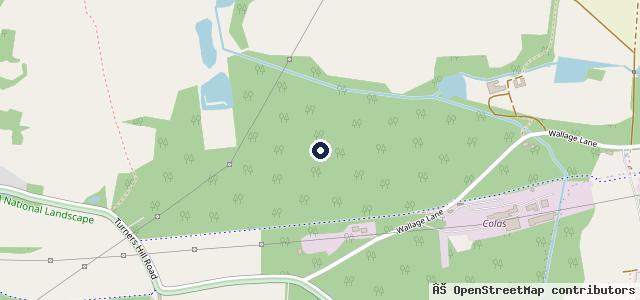 Map showing the location of Kirkham Motors