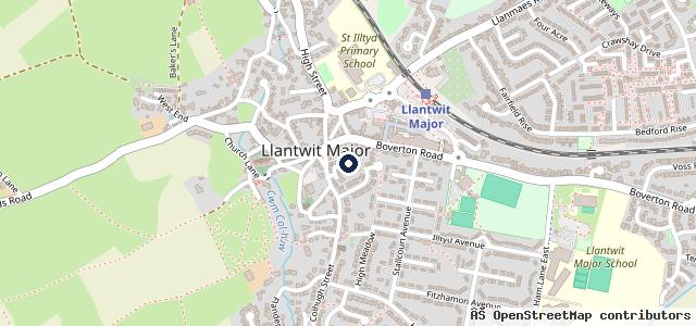 Map showing the location of East Street Service Centre & MOT