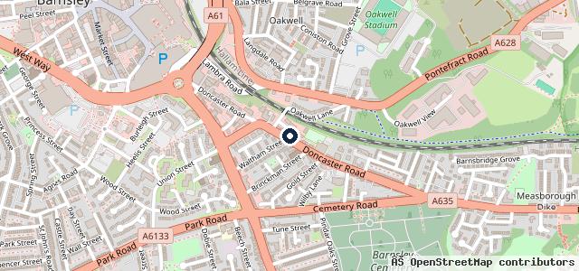 Map showing the location of Low Cost Motor Bodies And Mot Centre