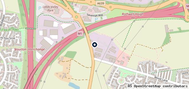 Map showing the location of M B Autos Bodyshop