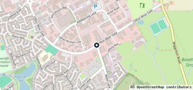 Map showing the location of Vertu MINI York