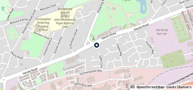 Map showing the location of AB Automotive