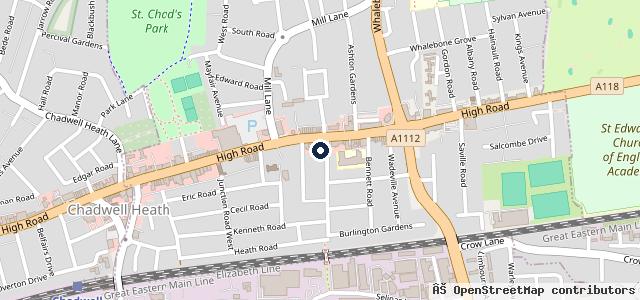 Map showing the location of Maslen Motors