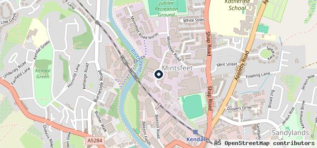 Map showing the location of MGDltd | Kendal