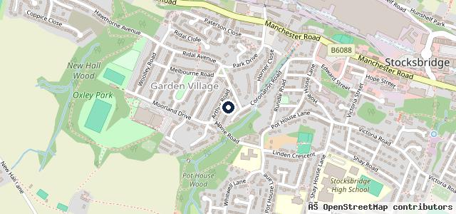 Map showing the location of Bowden Auto Repairs