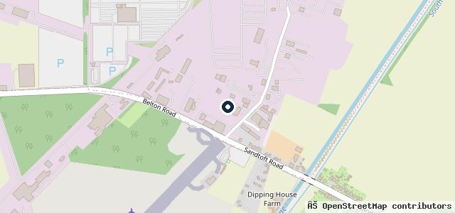 Map showing the location of Bosch Car Service - M J N Auto Services