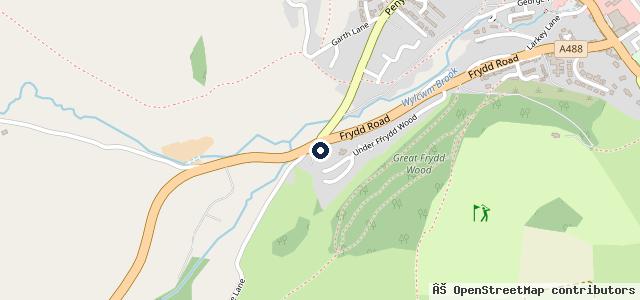 Map showing the location of Naughton Motors