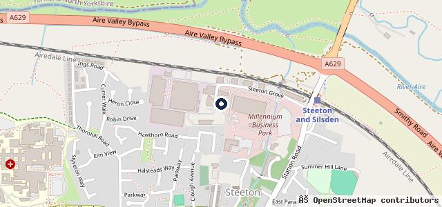 Map showing the location of New Image Automotive