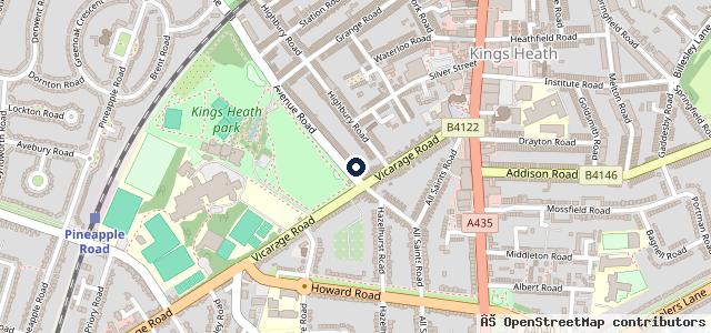 Map showing the location of P A Atkinson & Sons Ltd