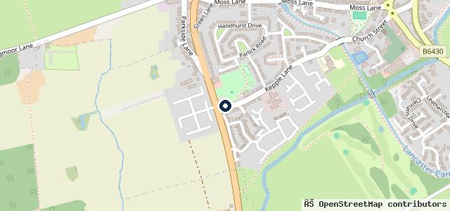 Map showing the location of Peter Burrell