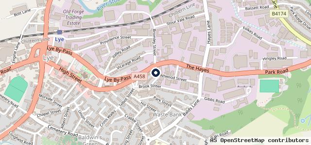 Map showing the location of Performance Remapping - Stourbridge